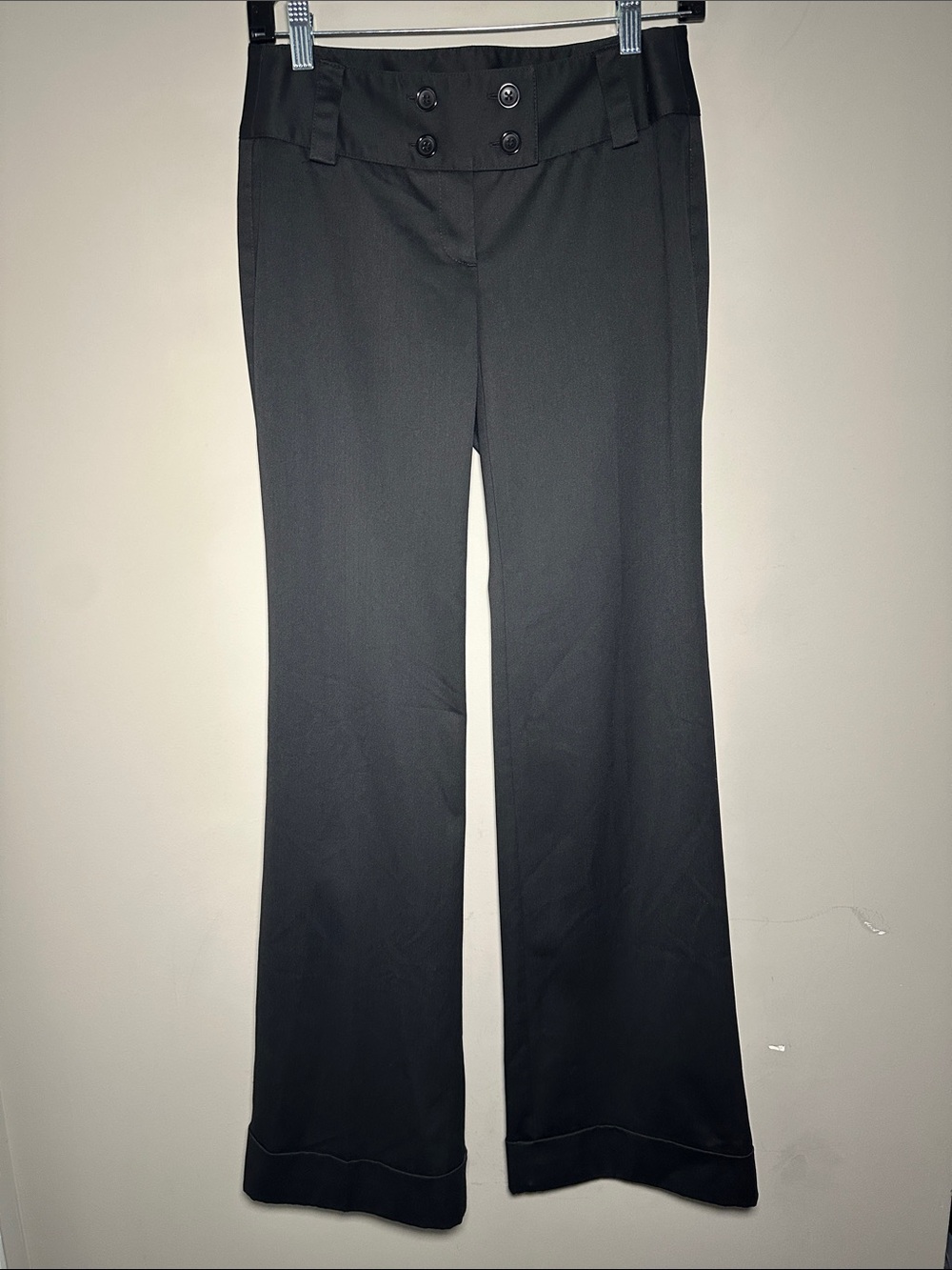 Body by Victoria Black Wide-Leg Tall Sailor low waisted trouser Pants